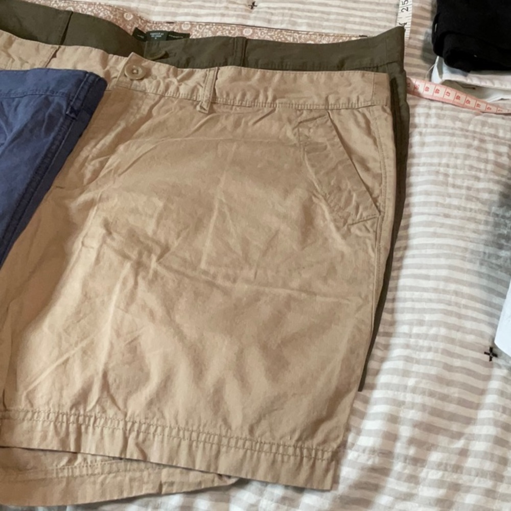 Eddie Bauer 3 pair Cotton Shorts Size 16 - Picture 3 of 9